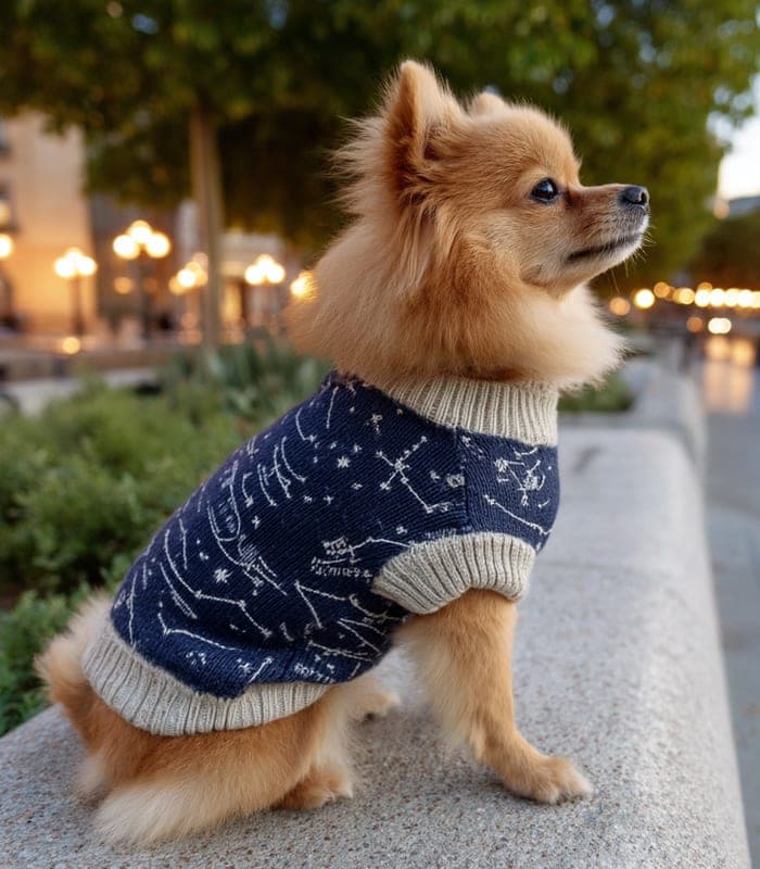 Pet Y2K Starry Night Sweater — view 2