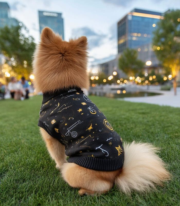 Pet Y2K Starry Night Sweater — view 3