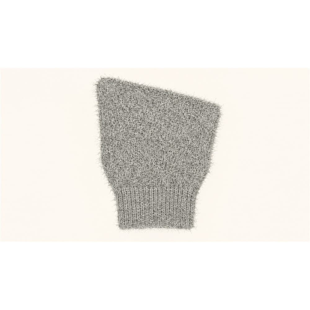 Unisex Grey Knit Leg Warmers — view 4