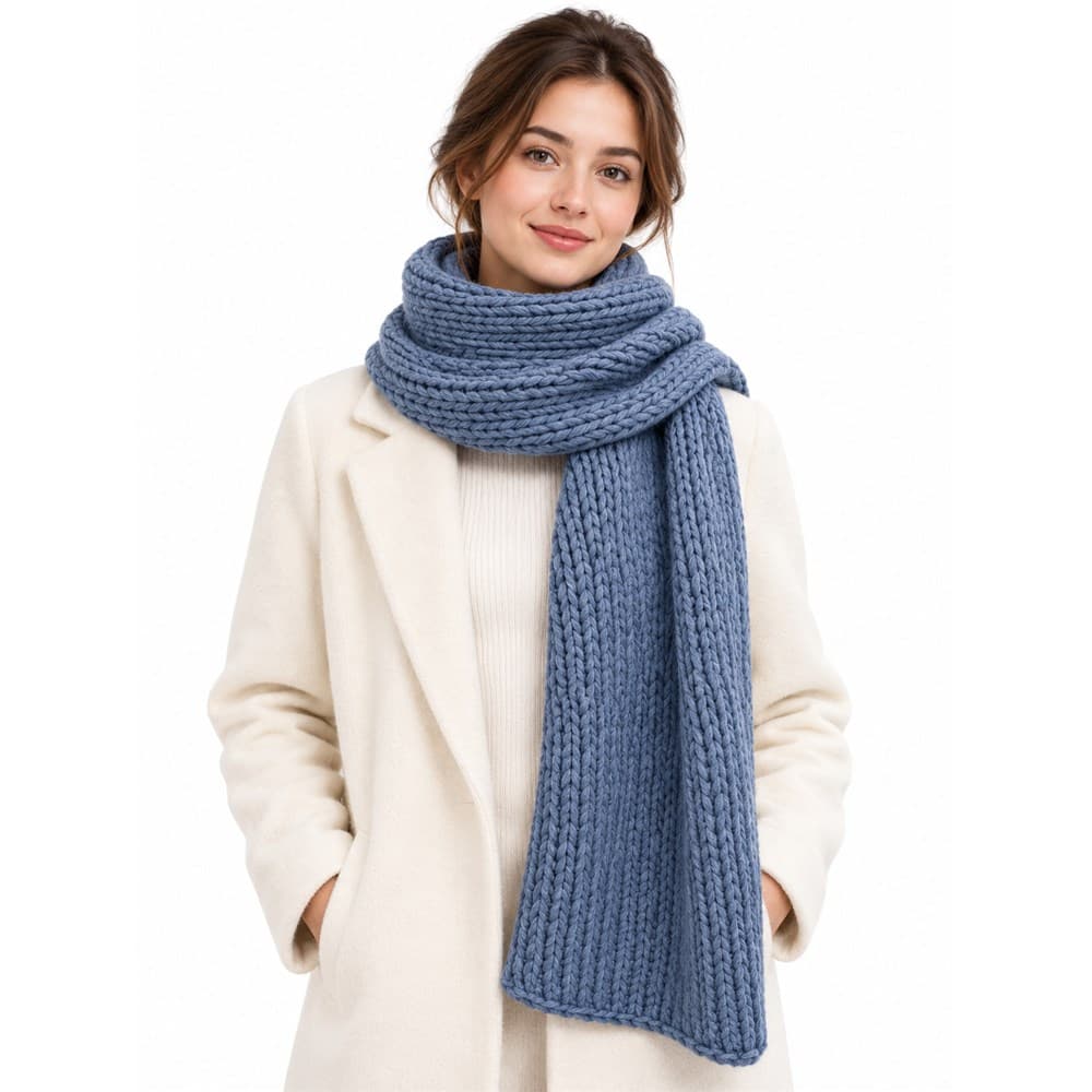 Unisex Knit Scarf — view 2