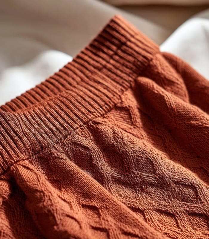 Women's Textured Knit Culottes — view 6