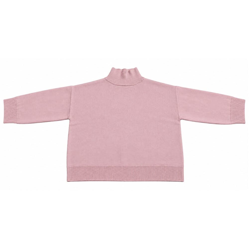 Women's Pink Crew Neck Sweater — view 2
