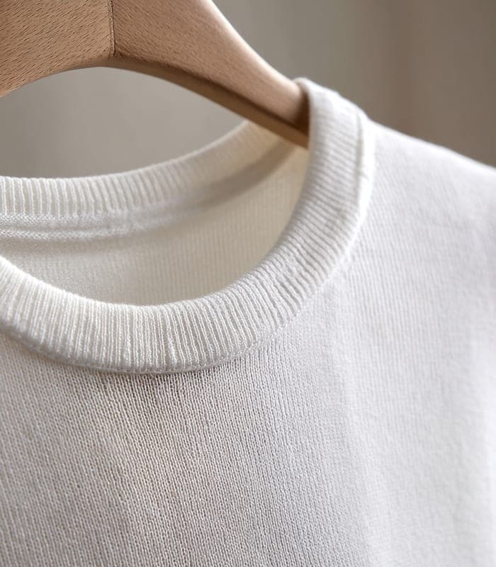 Women's Lightweight V-Neck Knit Top — view 5