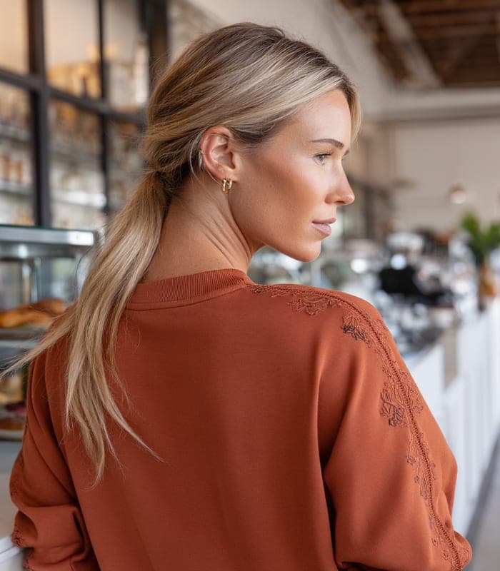Women's Bohemian-Inspired Zip Hoodie — view 4