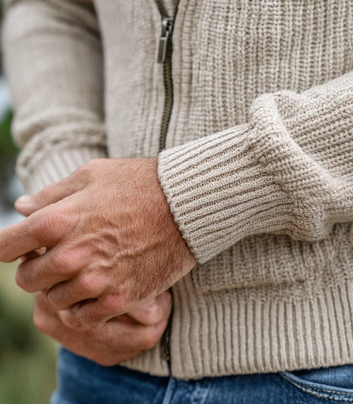 Women's Minimalist Luxe Half-Zip Sweater — view 5