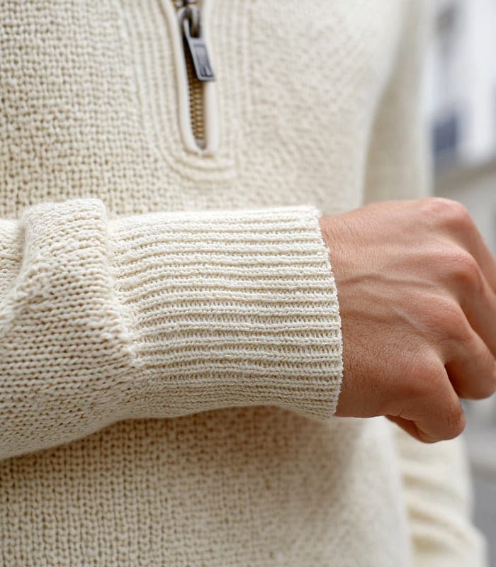 Women's Minimalist Luxe Half-Zip Sweater — view 6