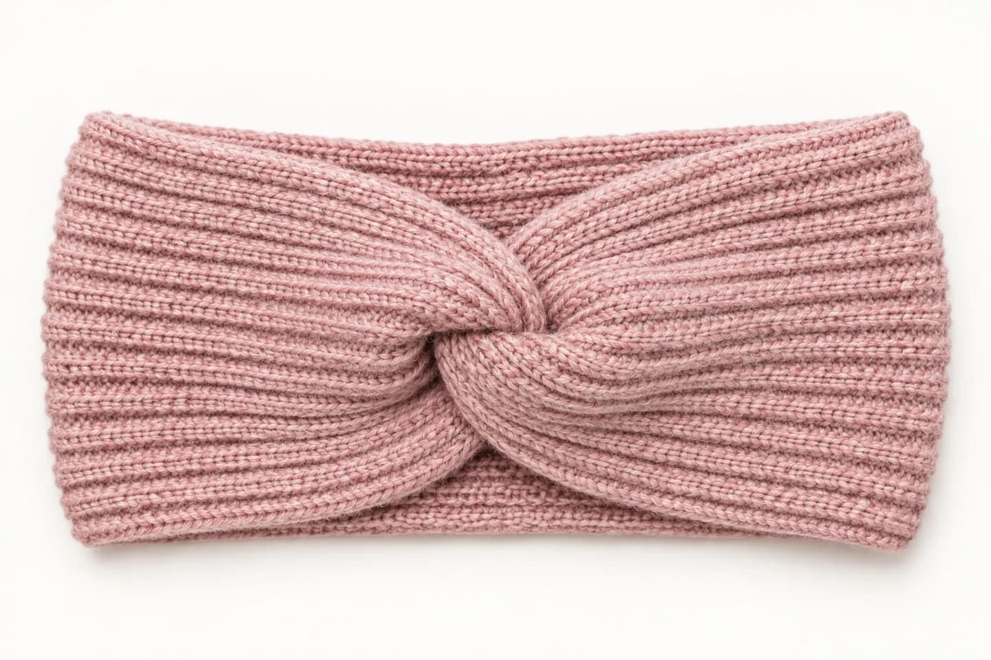 Twist-Front Knit Headband - trim reference (AI development concept)