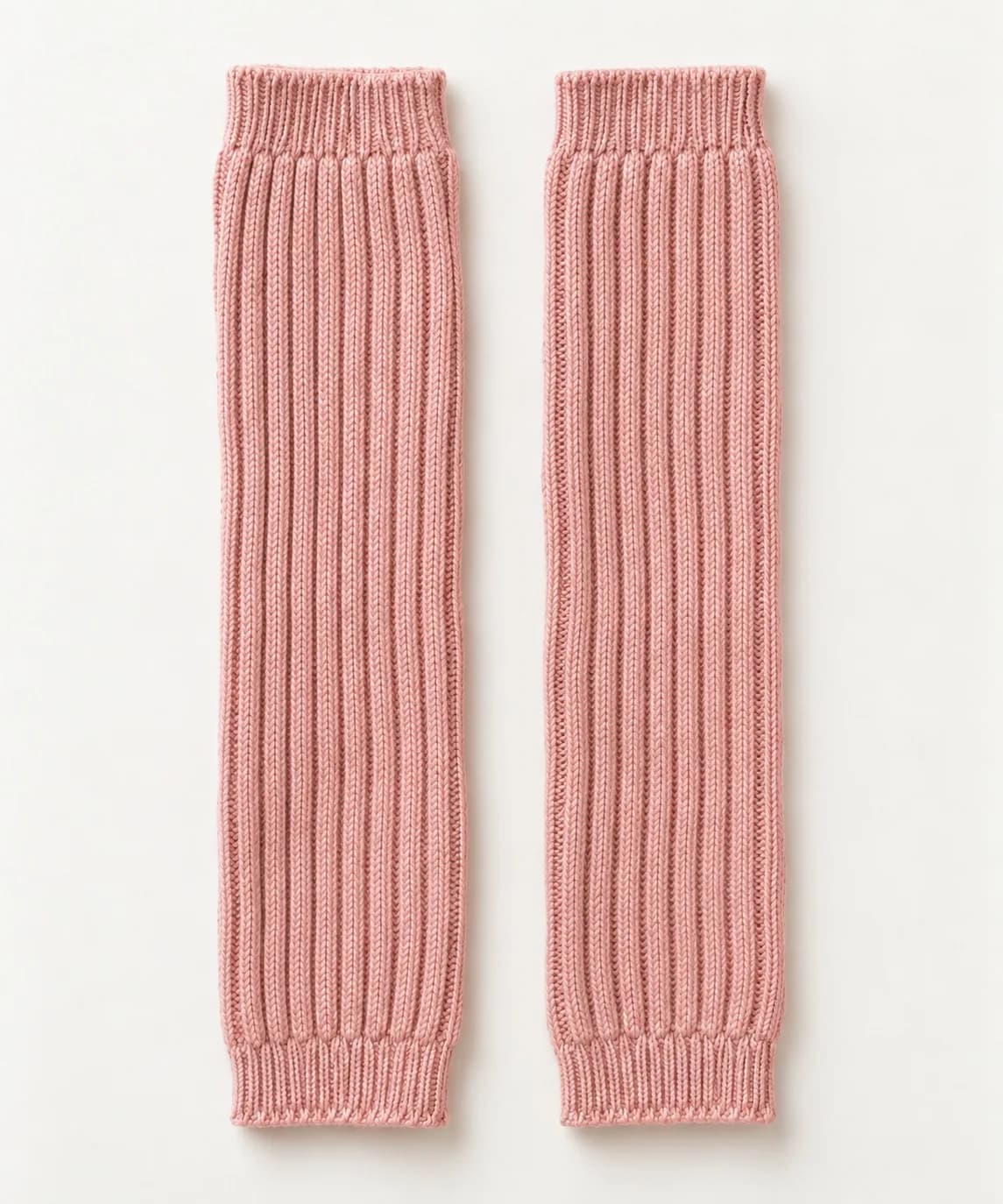 Ribbed Wool-Blend Leg Warmers - trim reference (AI development concept)