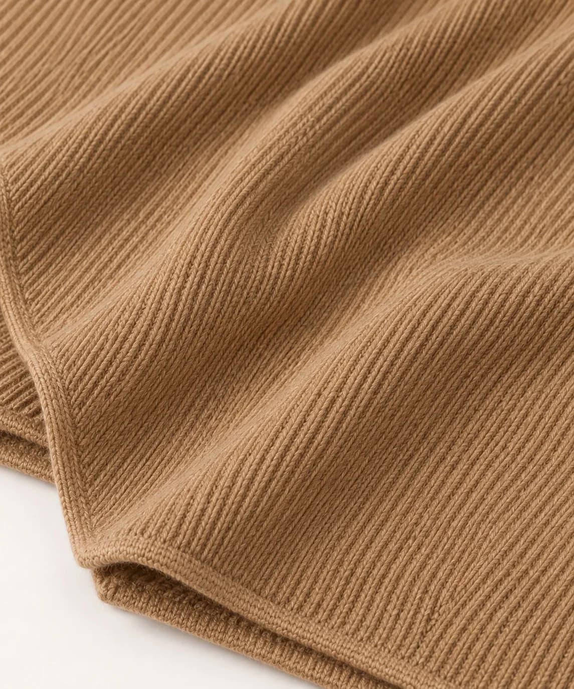 Oversized Wool-Blend Knit Wrap - texture reference (AI development concept)