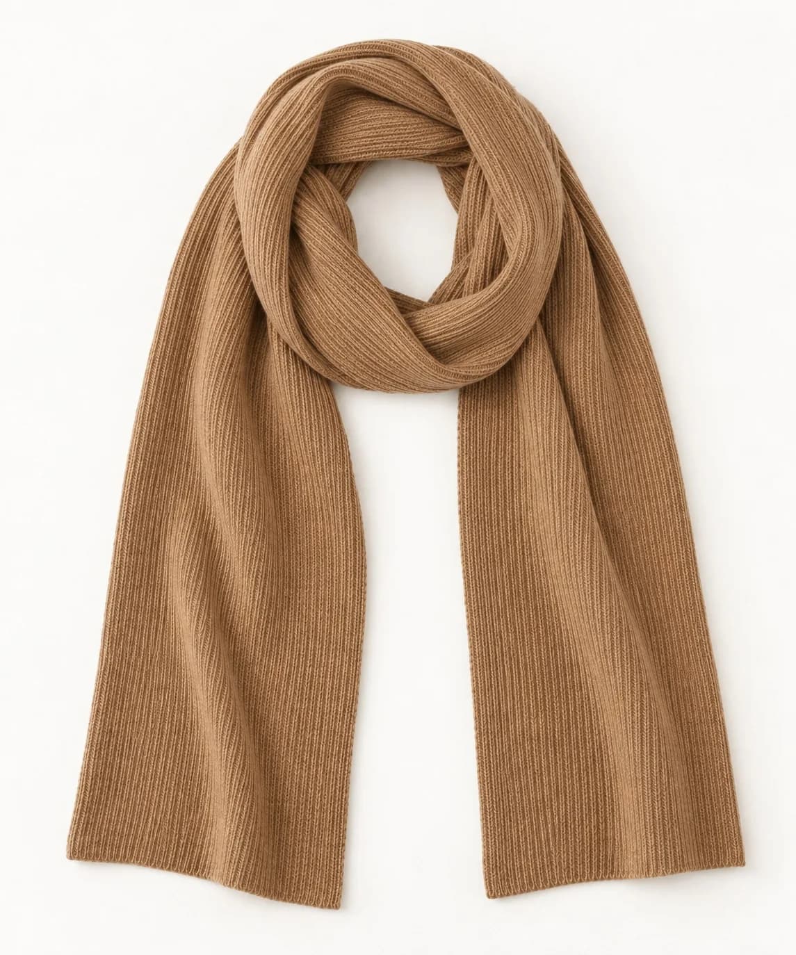 Fine-Gauge Merino Gift Scarf - back reference (AI development concept)