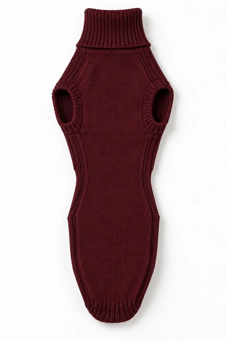 Sighthound Knit Sweater for Greyhound and Whippet Brands - front reference (AI development concept)