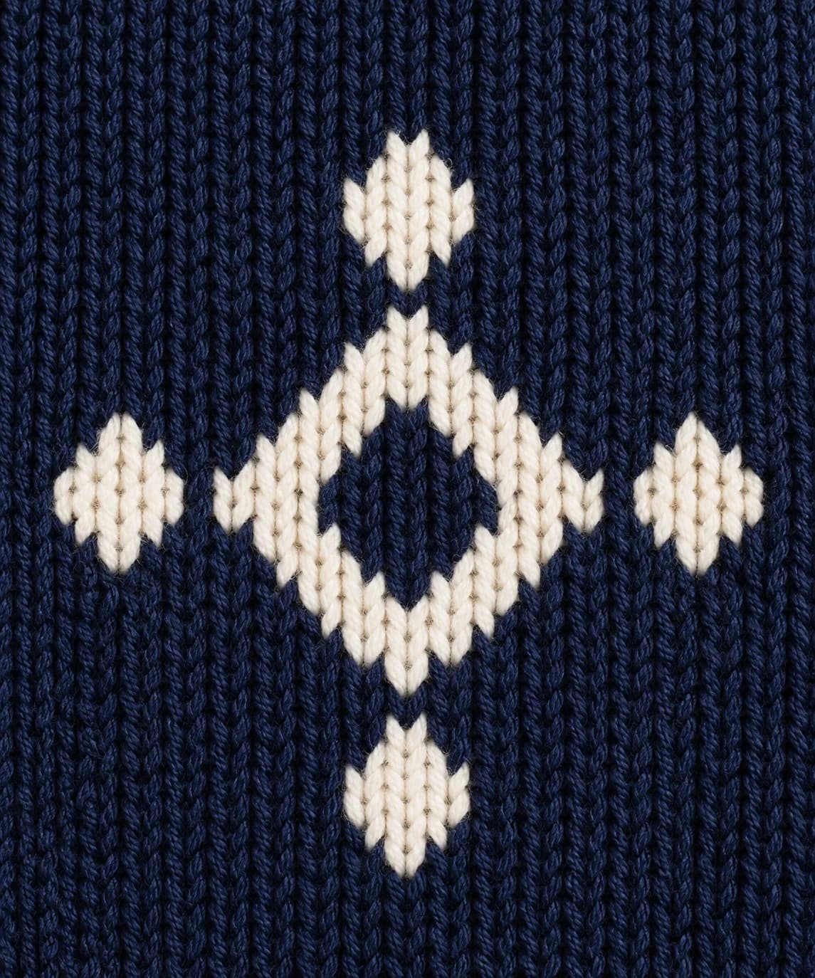 Private-Label Dog Logo Jacquard Sweater - texture reference (AI development concept)