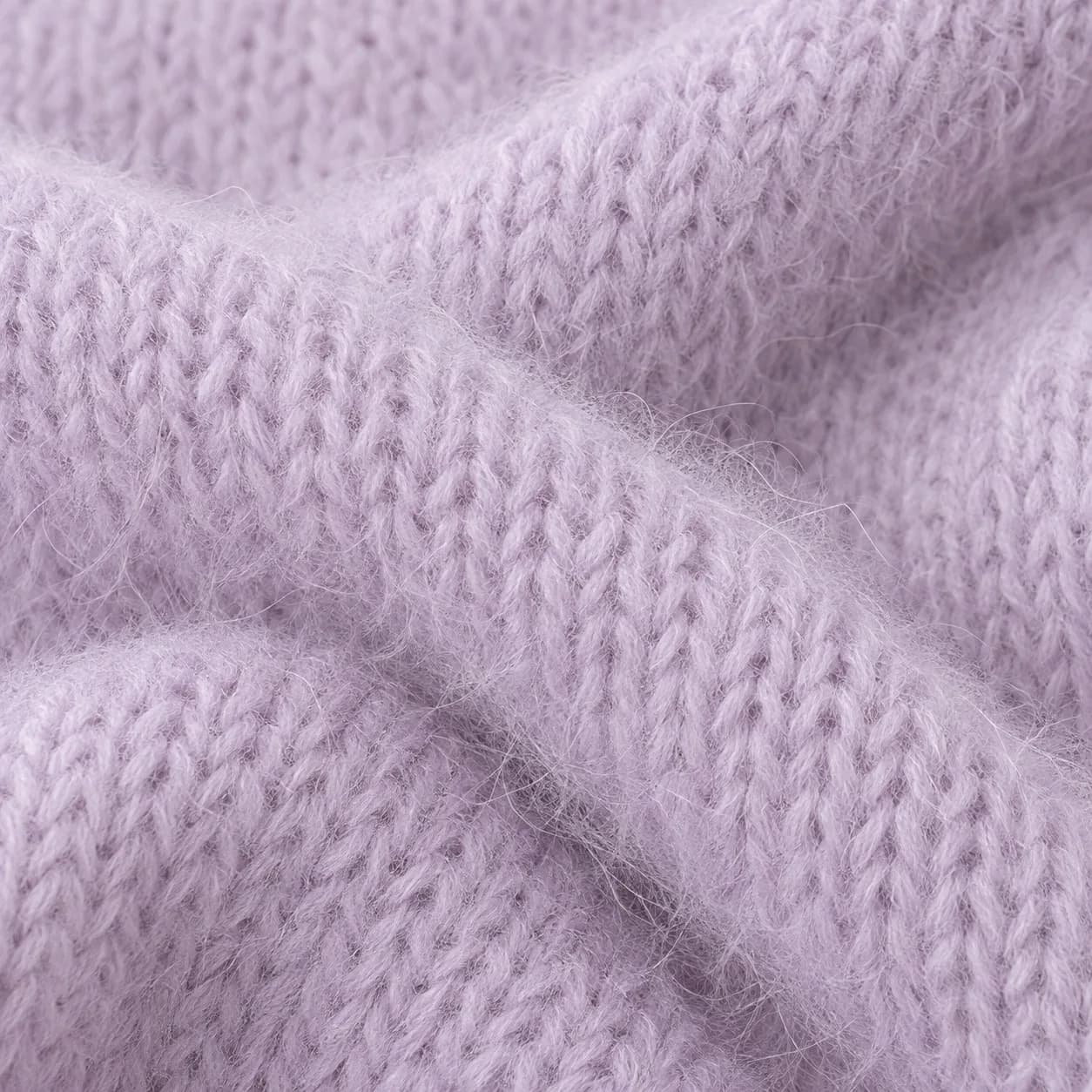 Mens Brushed Mohair-Blend Relaxed Crew - texture reference (AI development concept)