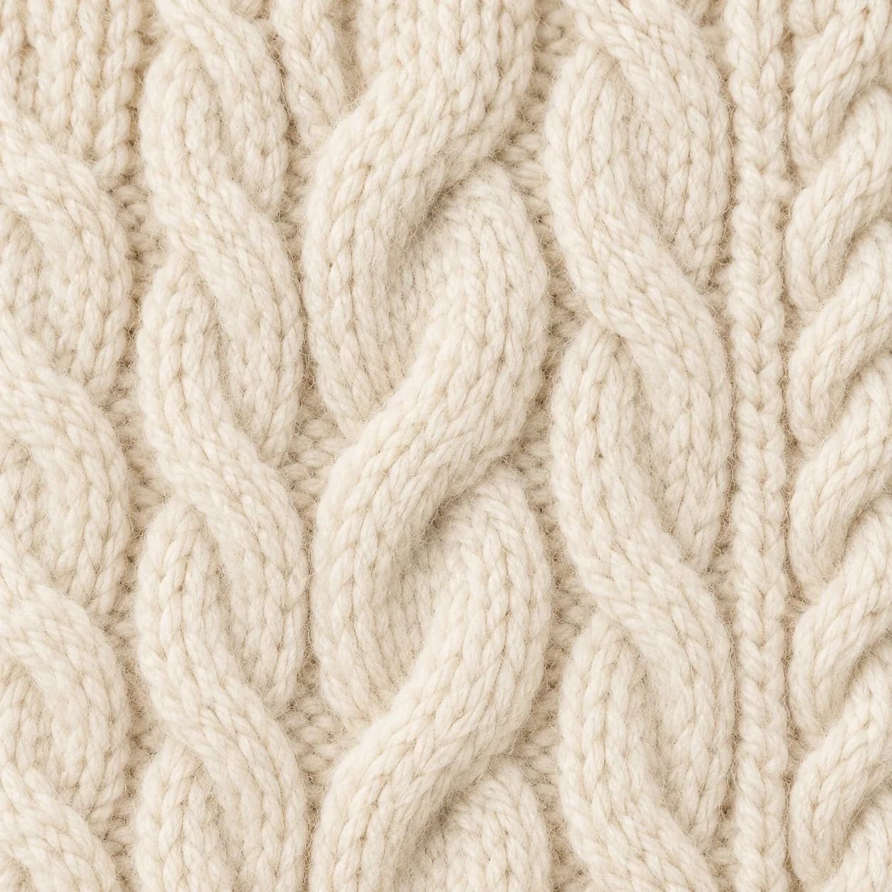Mens Cable-Panel Long-Sleeve Polo - texture reference (AI development concept)