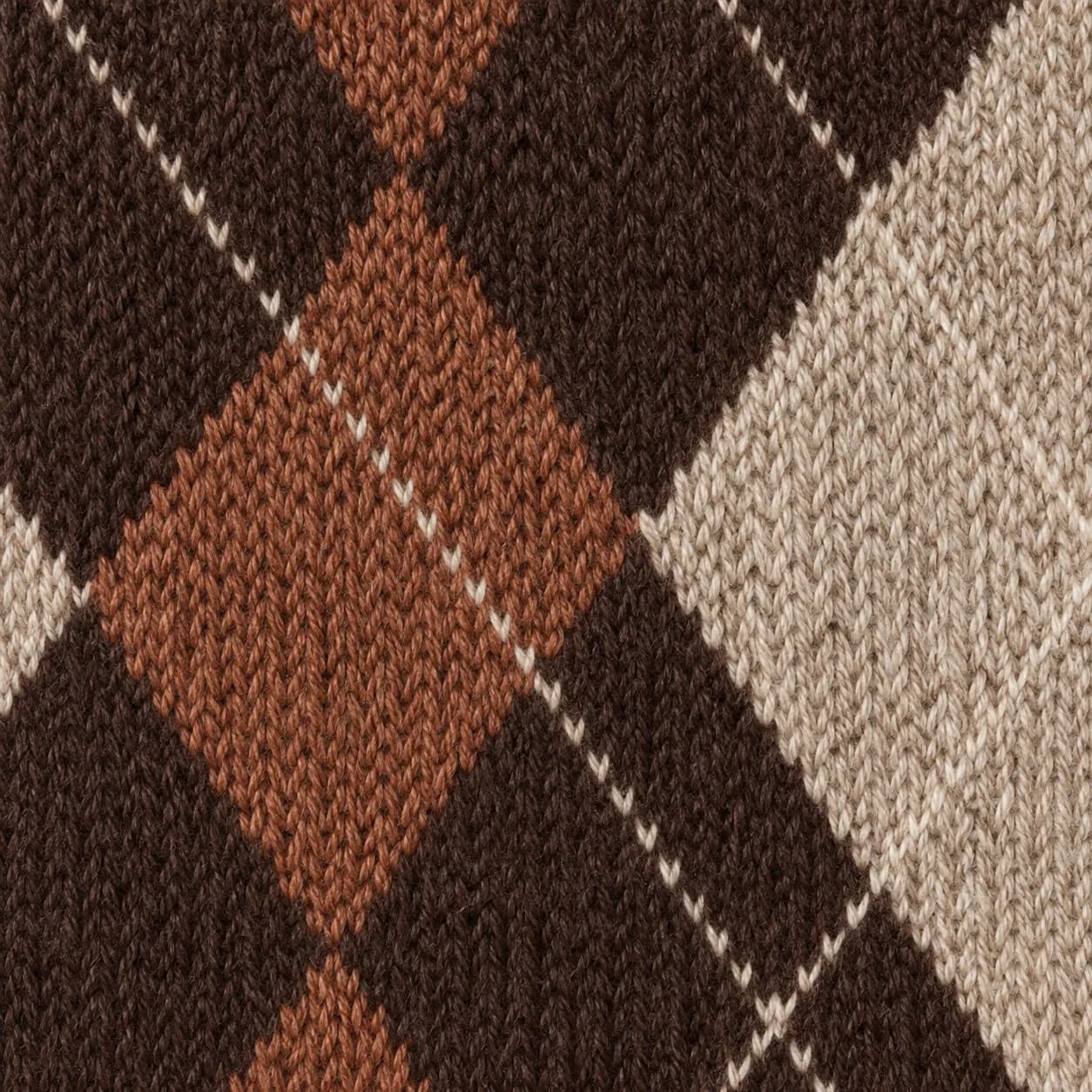 Mens Tonal Argyle Sweater Vest - texture reference (AI development concept)