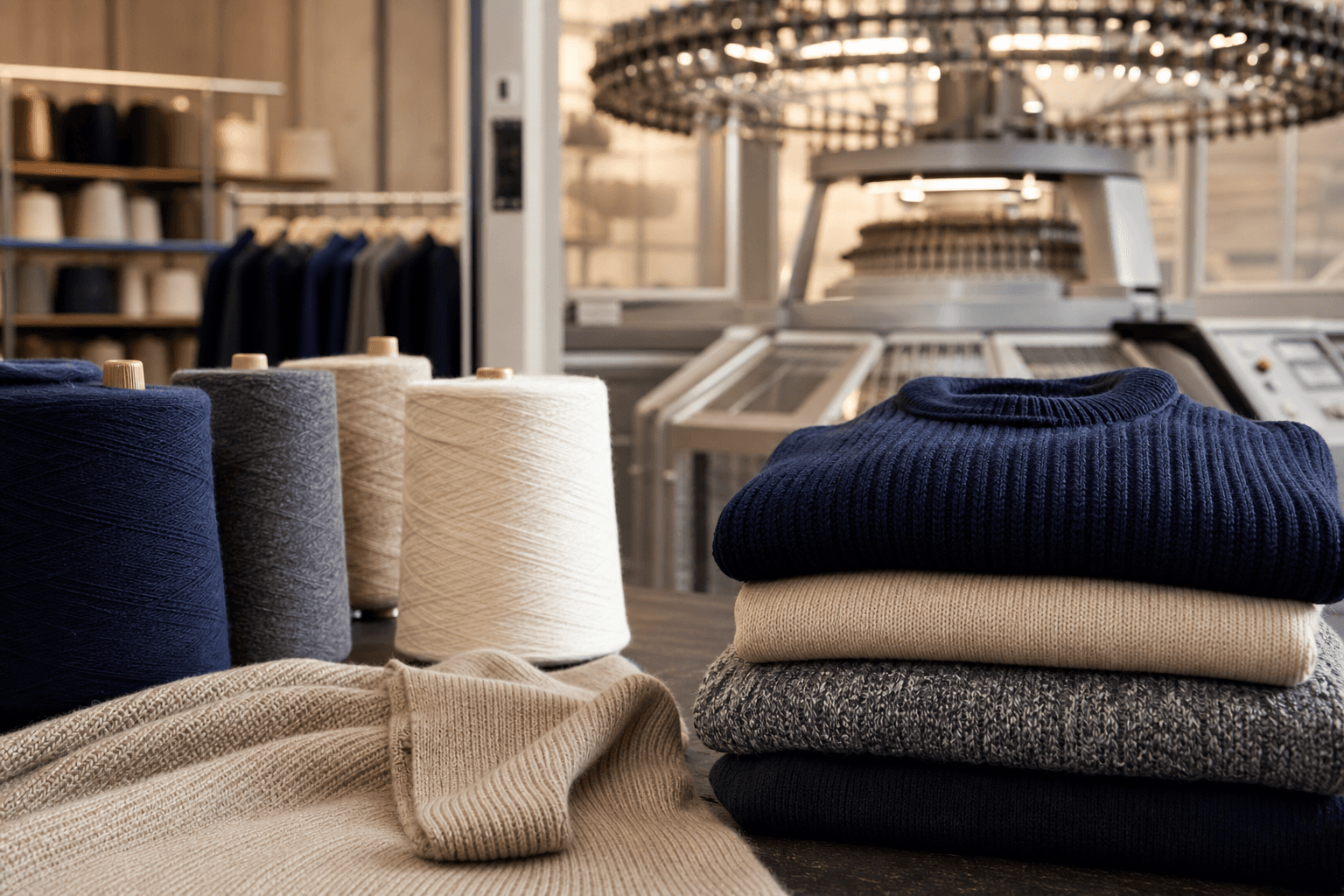 Knitwear Manufacturing Guide resource cover image for B2B knitwear buyers.