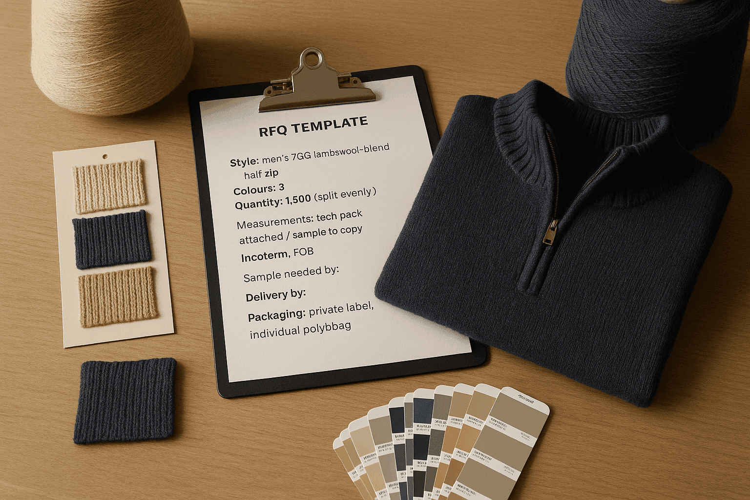 A simple RFQ template