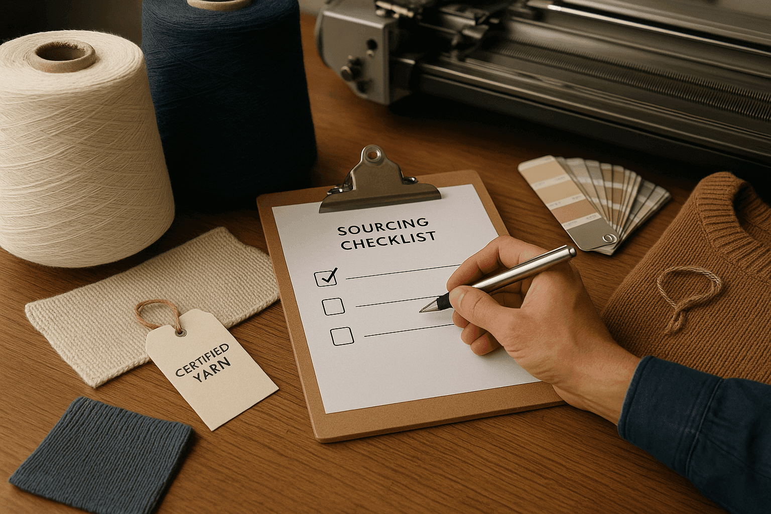 How to source certified knitwear in practice