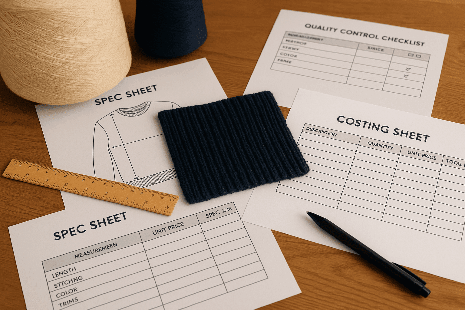 12 Hidden Costs in Custom Sweater Production (Beyond FOB Unit Price) buyer guide cover image