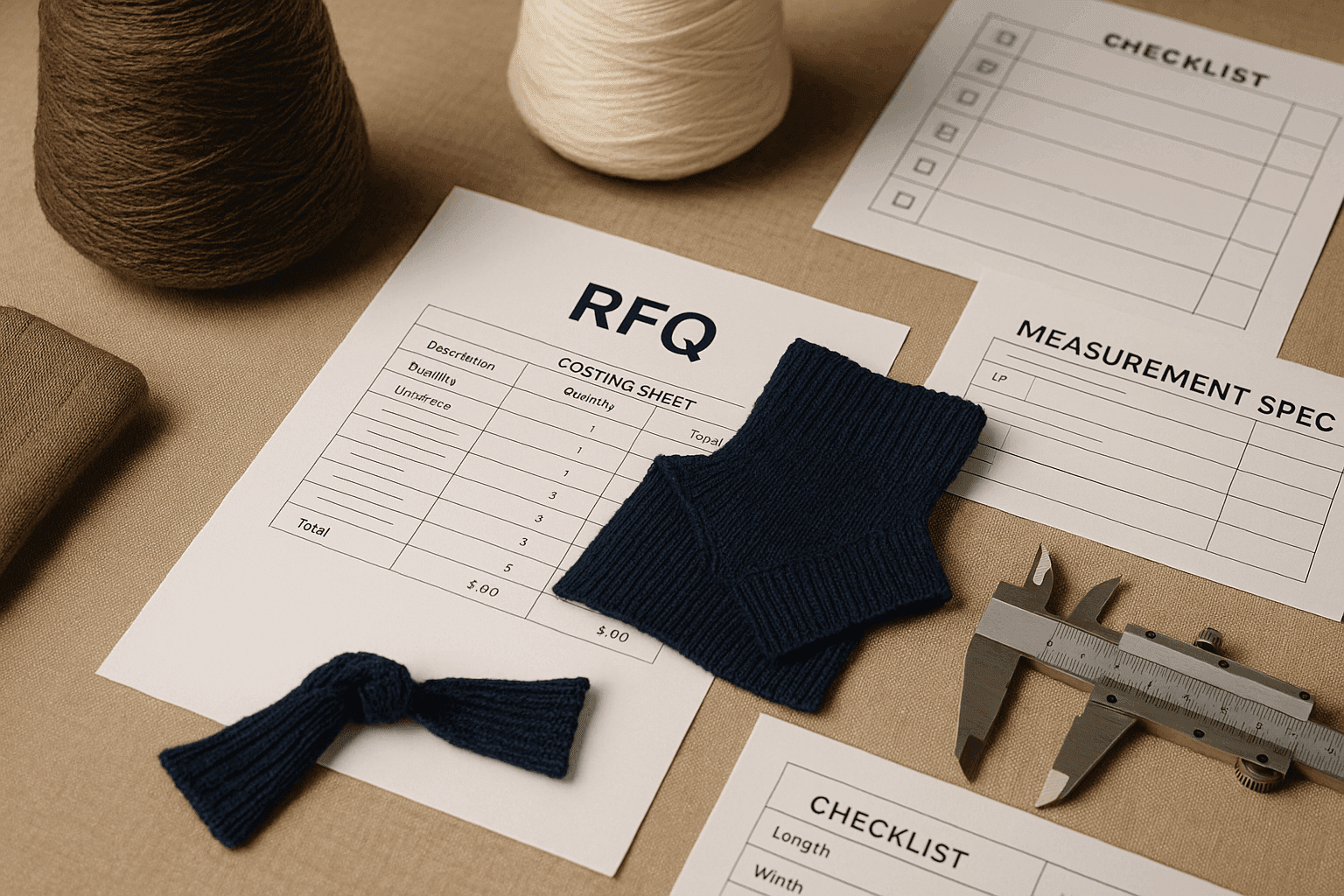 15 RFQ Red Flags Knitwear Buyers Send (and How to Fix Each) buyer guide cover image