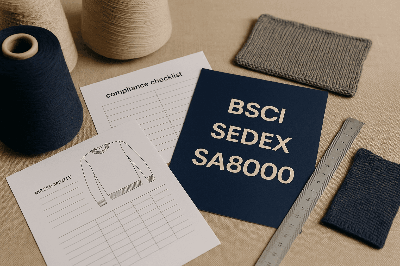 BSCI, SEDEX and SA8000 for Apparel Sourcing: What Buyers Actually Need buyer guide cover image
