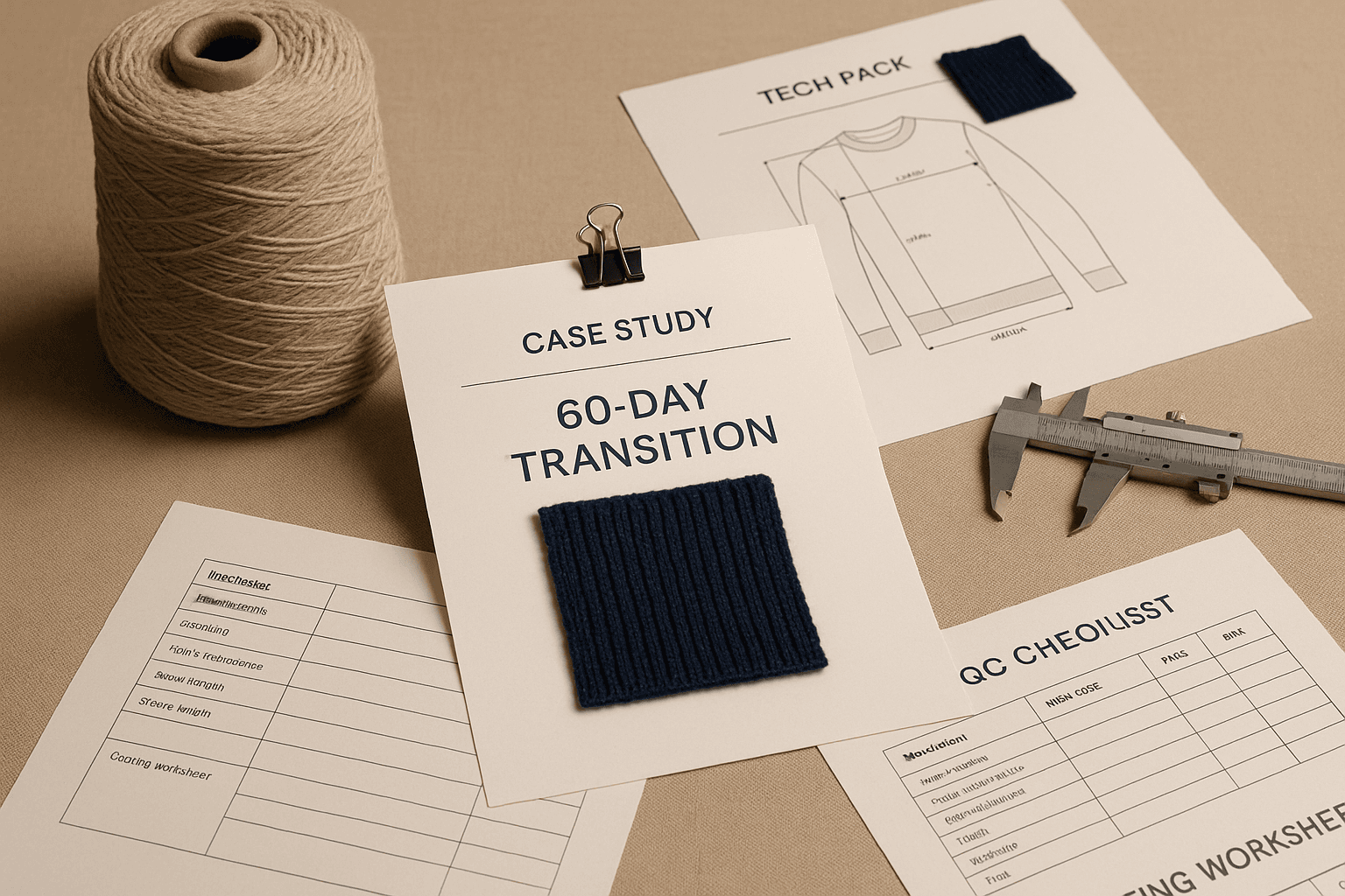 Case Study Pattern: An Established Brand Onboarding a New Knitwear Supplier — The 60-Day Transition buyer guide cover image