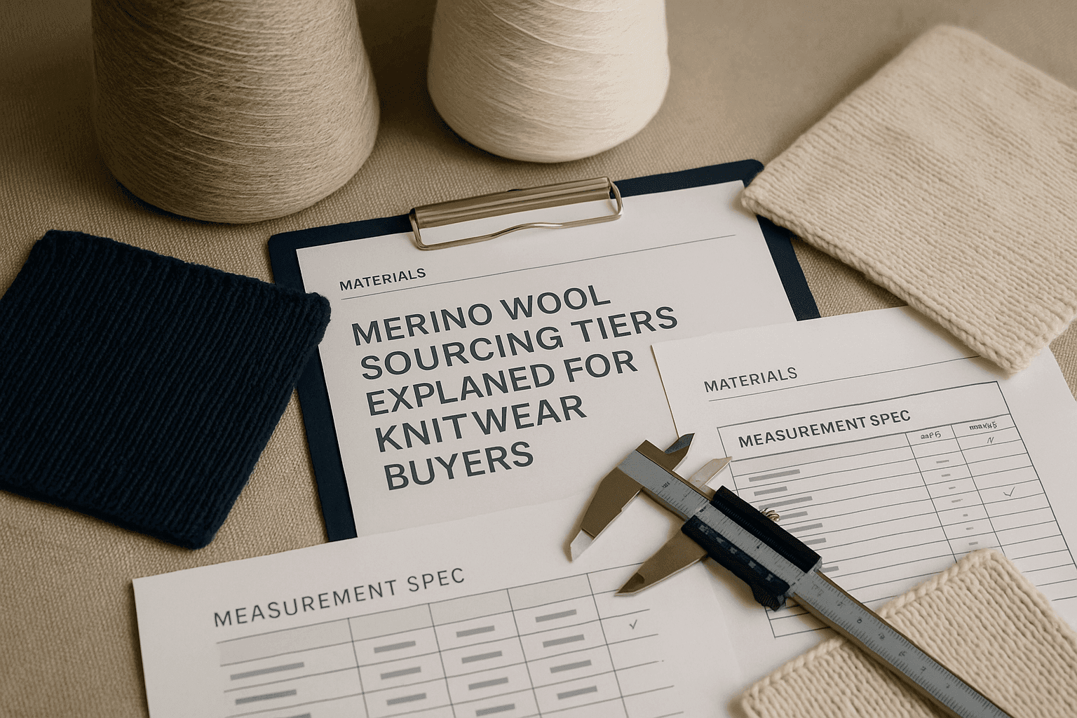 Merino Wool Sourcing Tiers Explained for Knitwear Buyers buyer guide cover image