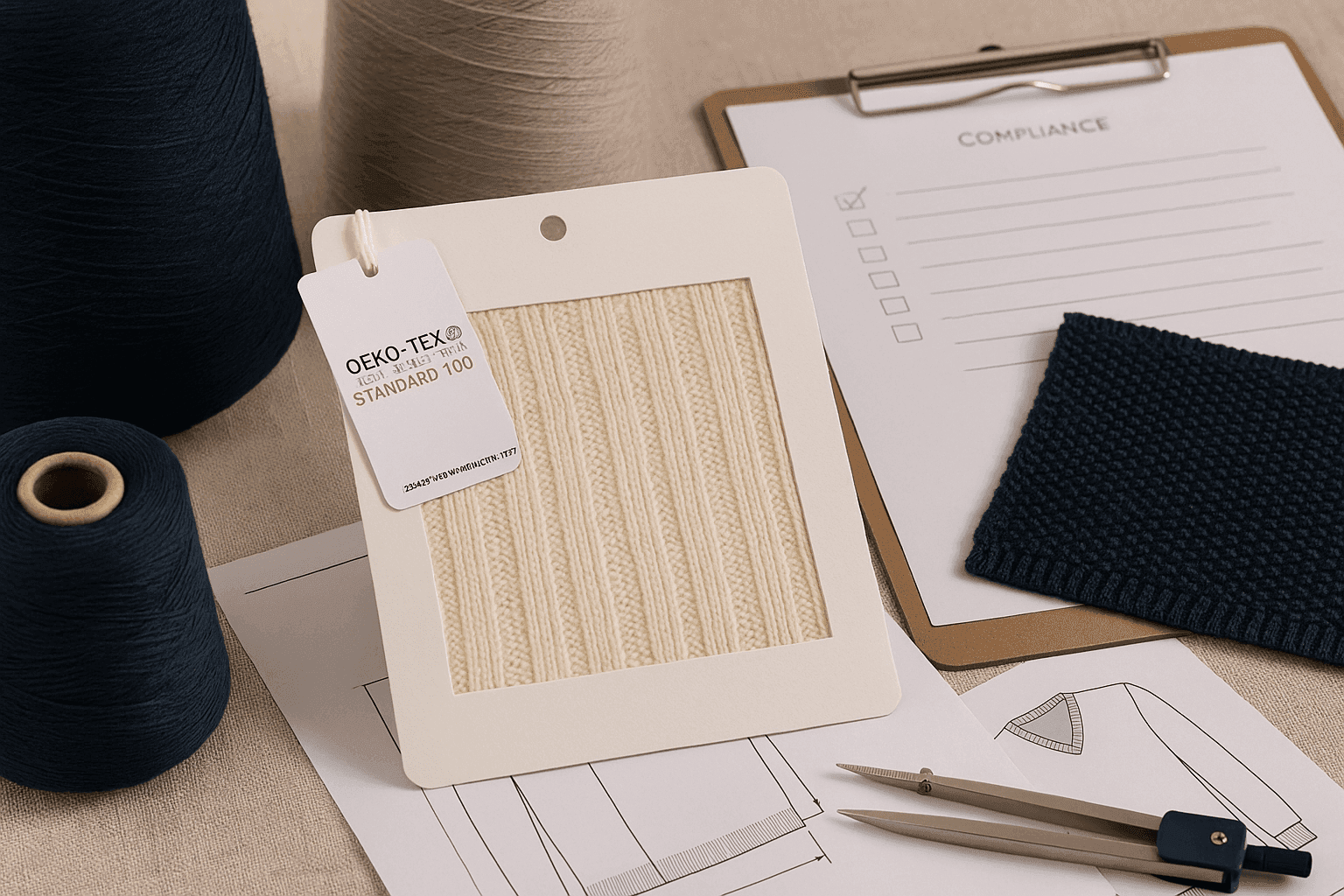 OEKO-TEX Standard 100 Explained for Knitwear Buyers buyer guide cover image