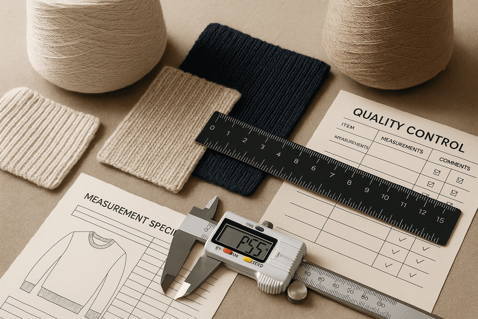 Shrinkage Control in Wool & Cotton Knitwear Production buyer guide cover image