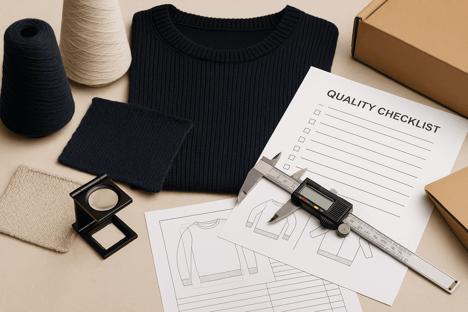 Top 10 Knitwear Quality Risks (and How Buyers Catch Them in Time) buyer guide cover image