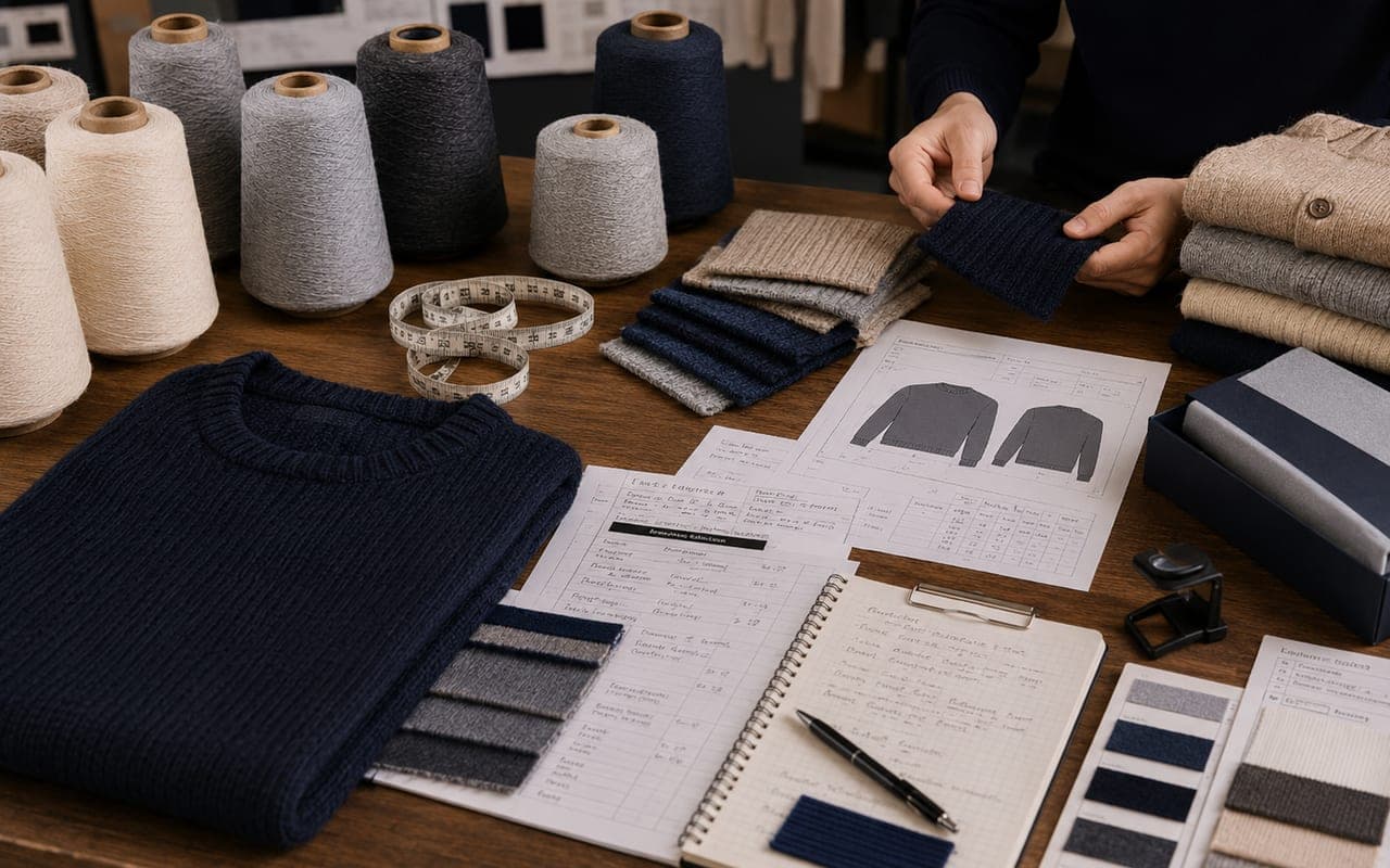 Knitwear Sourcing for DTC & Startup Brands — Licheng Knitwear buyer guide