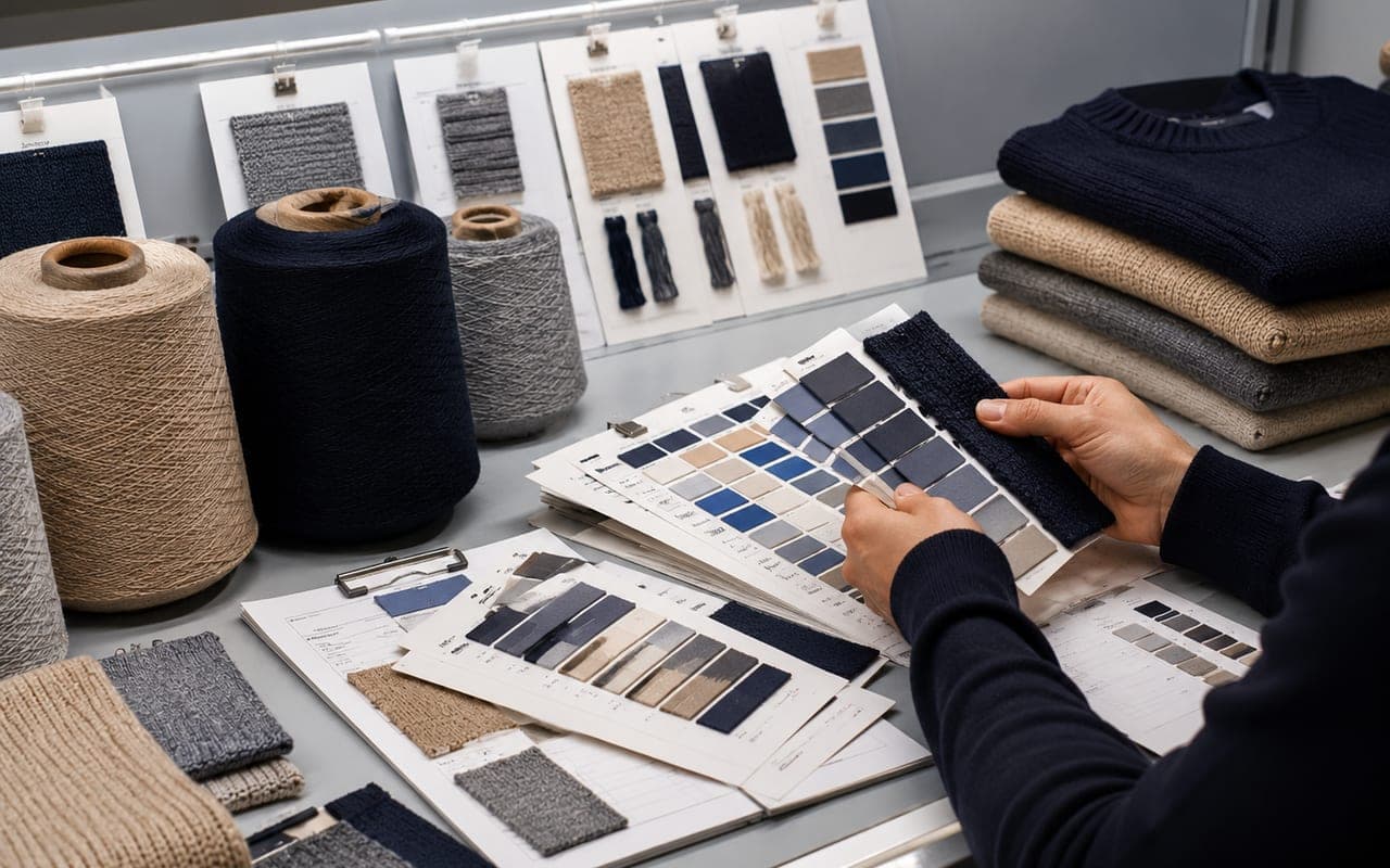 Pantone Color Matching — Licheng Knitwear buyer guide