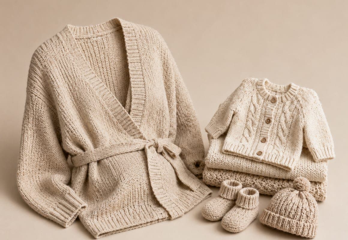Maternity & Baby Knitwear — custom B2B knitwear manufacturing