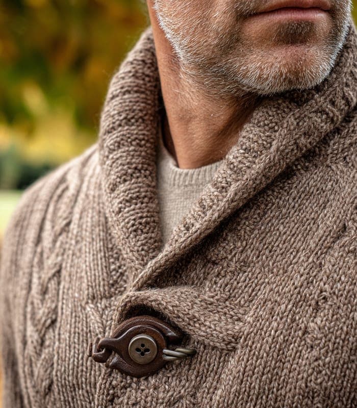 Kids' Exclusive Alpaca Wool Cardigan — view 5