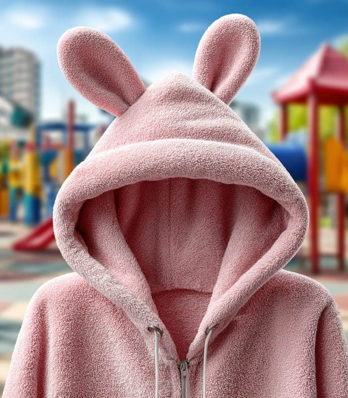 Kids' Playful Animal-Ear Hoodie — view 5