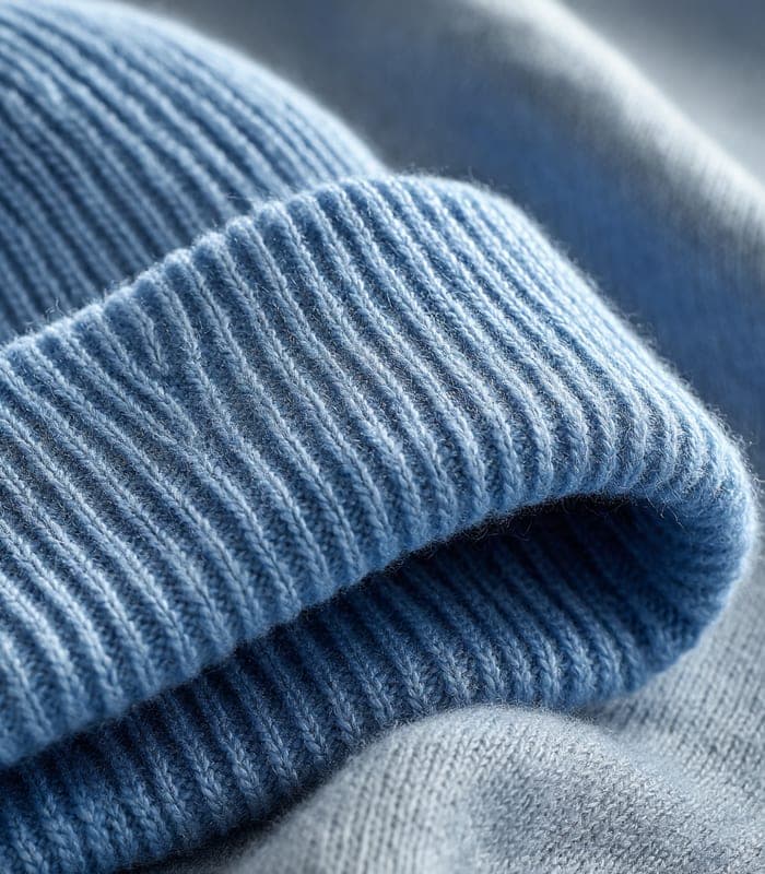 Minimalist Cashmere Beanie — view 6
