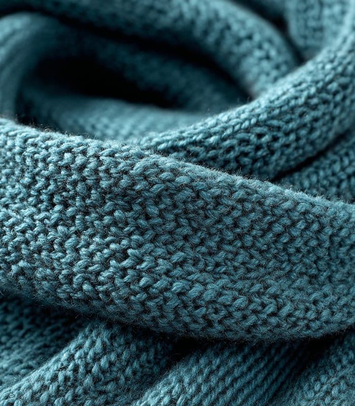 Alpaca Wool Textured Scarf — view 5
