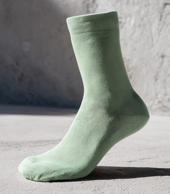 Eco-Chic Bamboo Knit Socks