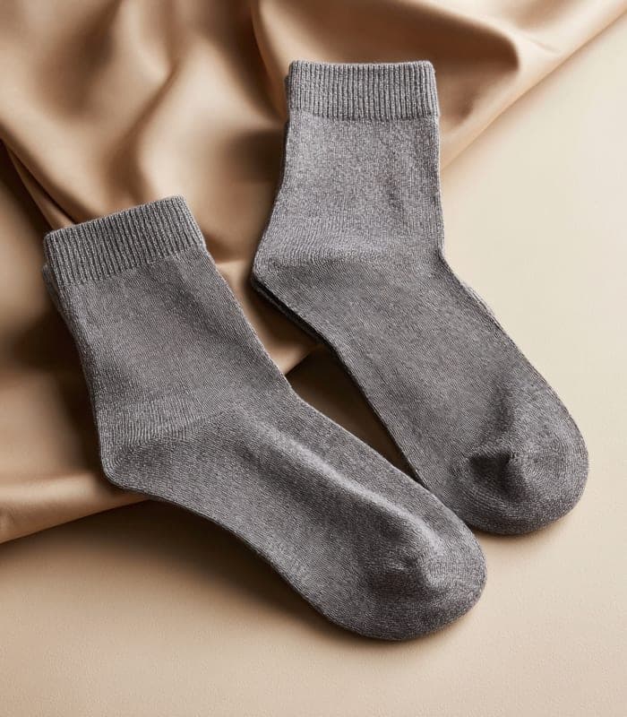 Urban Minimalist Cashmere Blend Socks