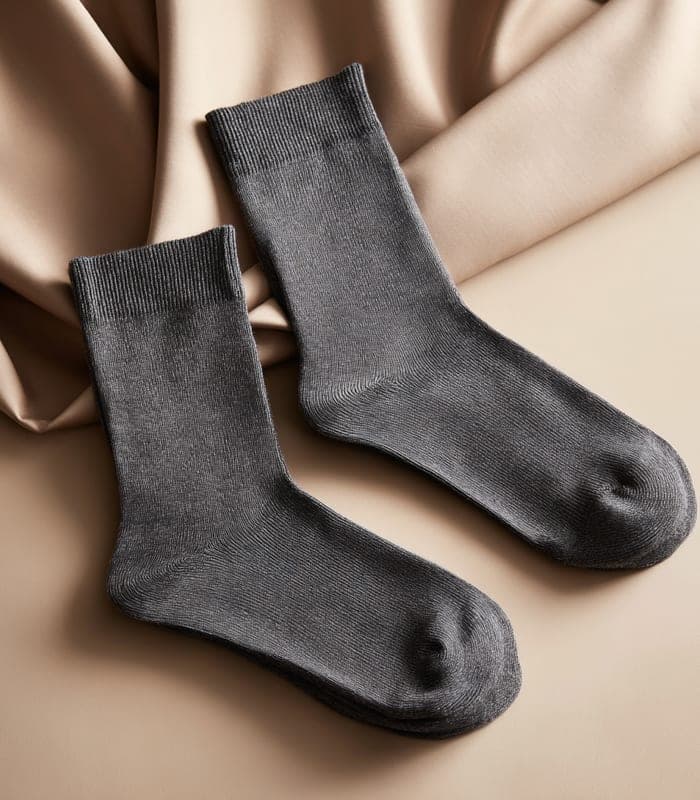 Urban Minimalist Cashmere Blend Socks — view 6
