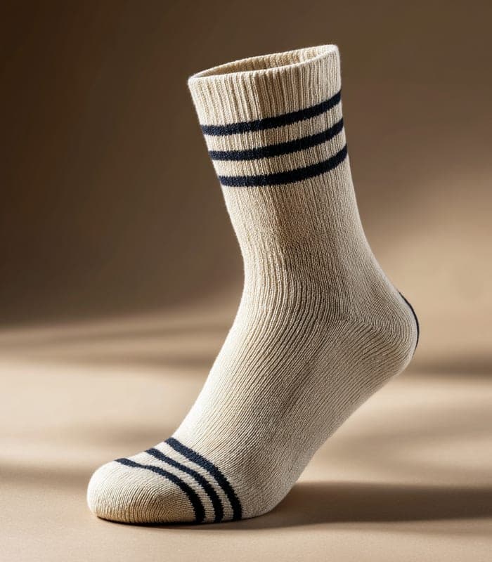 Vintage Stripe Lounge Socks — view 5