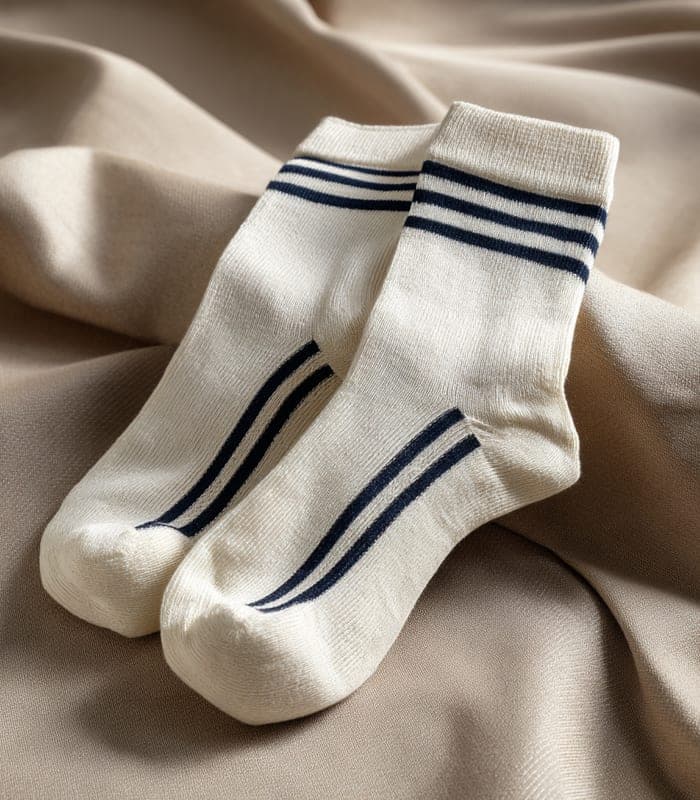 Vintage Stripe Lounge Socks — view 6
