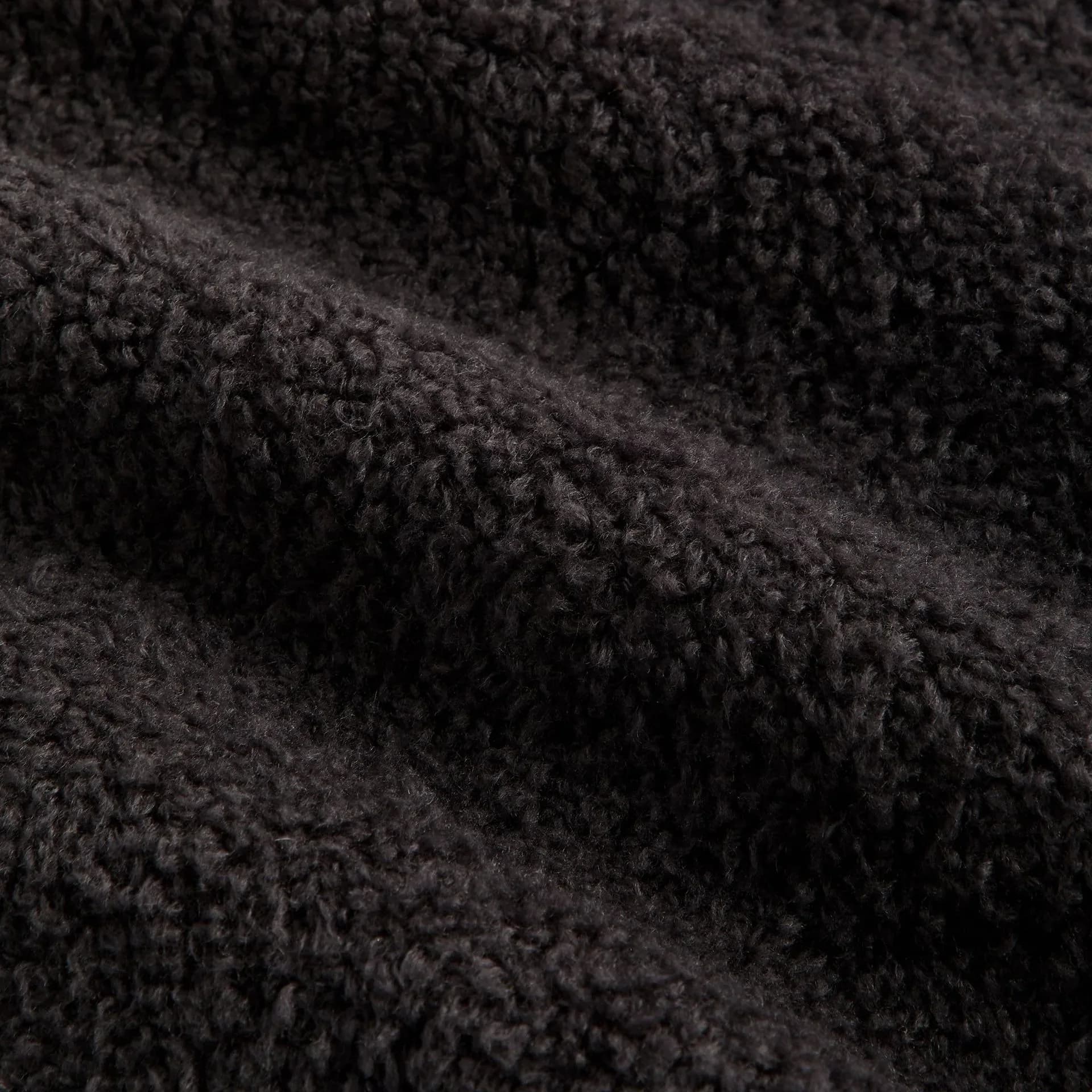 Men's Black Boucle Knit Jacket — view 3