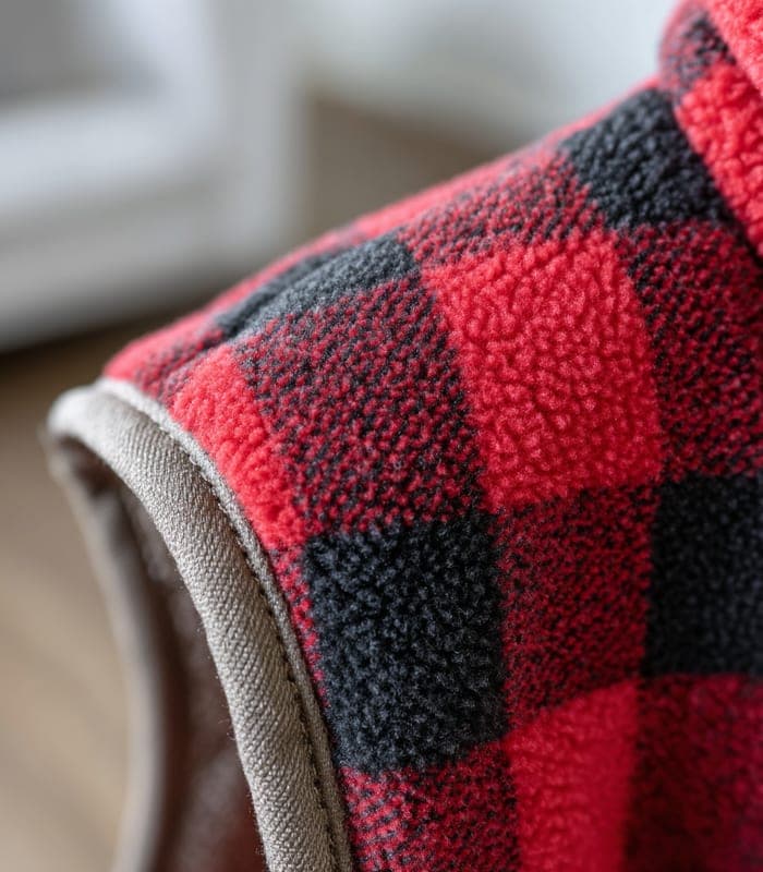 Pet Plaid Cat Sweater — view 5