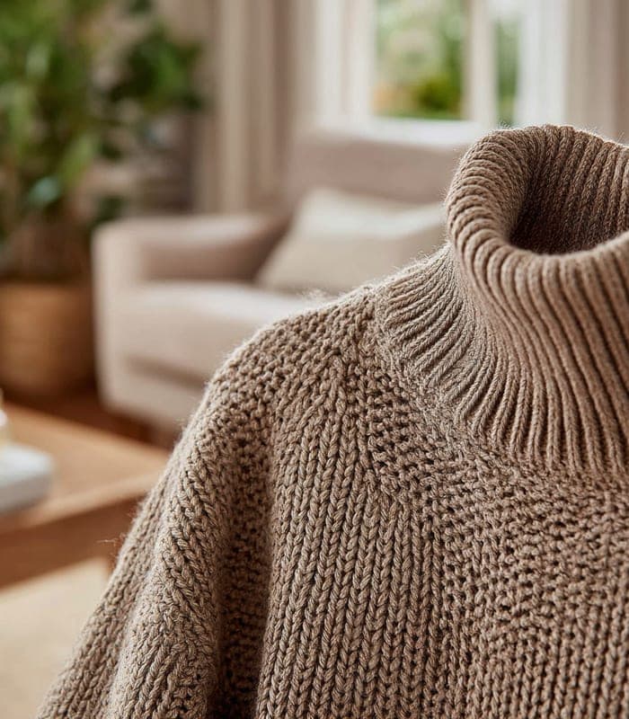 Pet Winter Knit Sweater — view 5