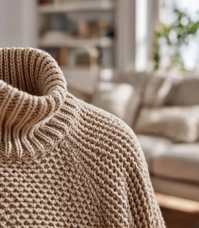 Pet Winter Knit Sweater — view 6