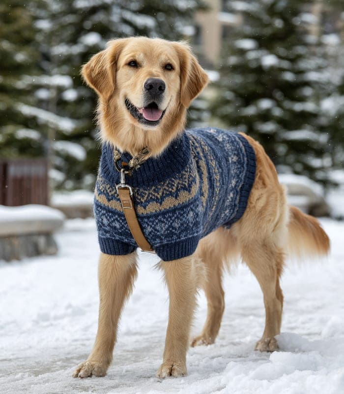 Pet Nordic Heritage Wool Sweater
