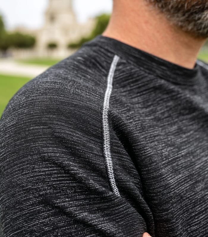 Pet Sporty Striped Performance Sweater — view 5