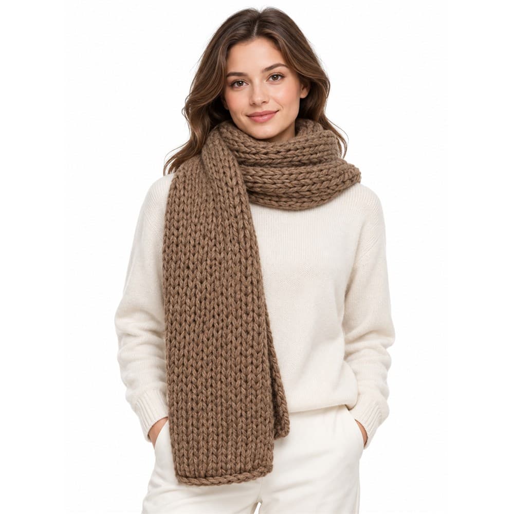 Unisex Knit Scarf