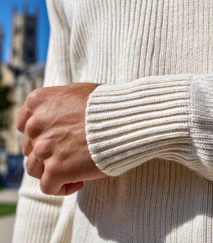 Women's Classic Ribbed Turtleneck Sweater — view 5